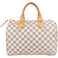 Louis Vuitton Monogram Damier Azur Speedy 30 Handbag