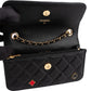 Chanel Quilted Lambskin Coco Casino Single Flap Crossbody Bag