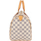 Louis Vuitton Monogram Damier Azur Speedy 30 Handbag