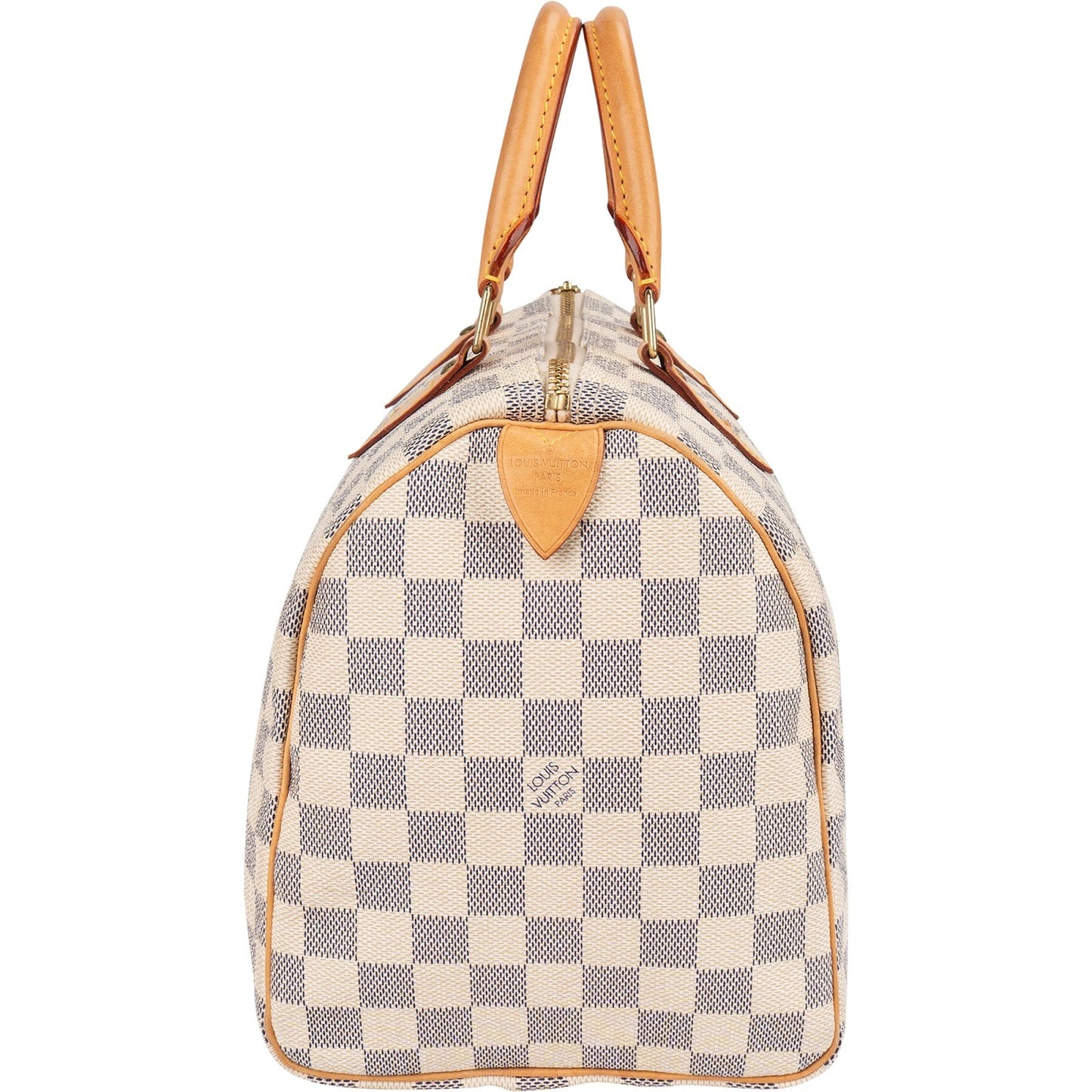 Louis Vuitton Monogram Damier Azur Speedy 30 Handbag