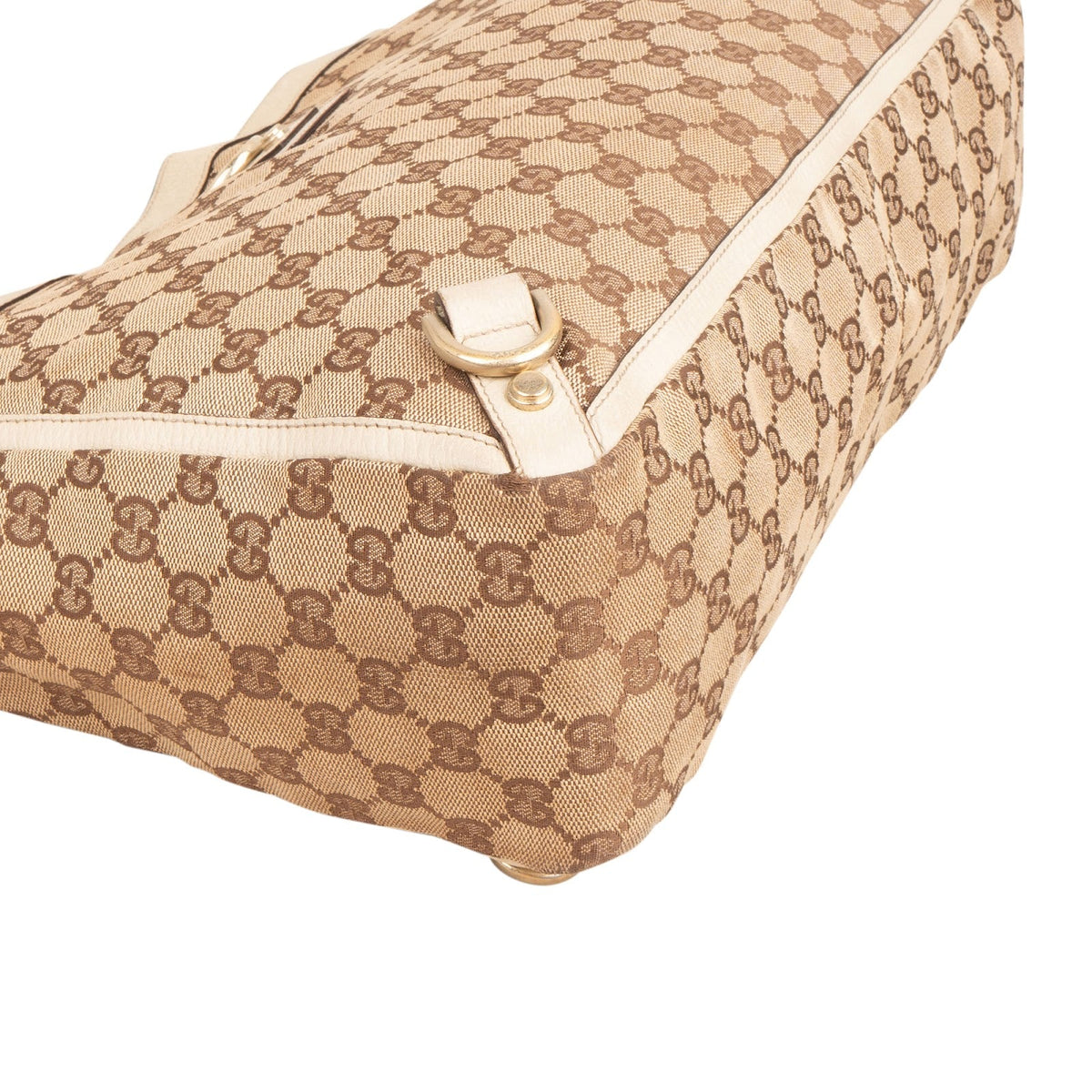 Gucci Monogram GG Canvas Abbey D-Ring Large Tote Shoulder Bag