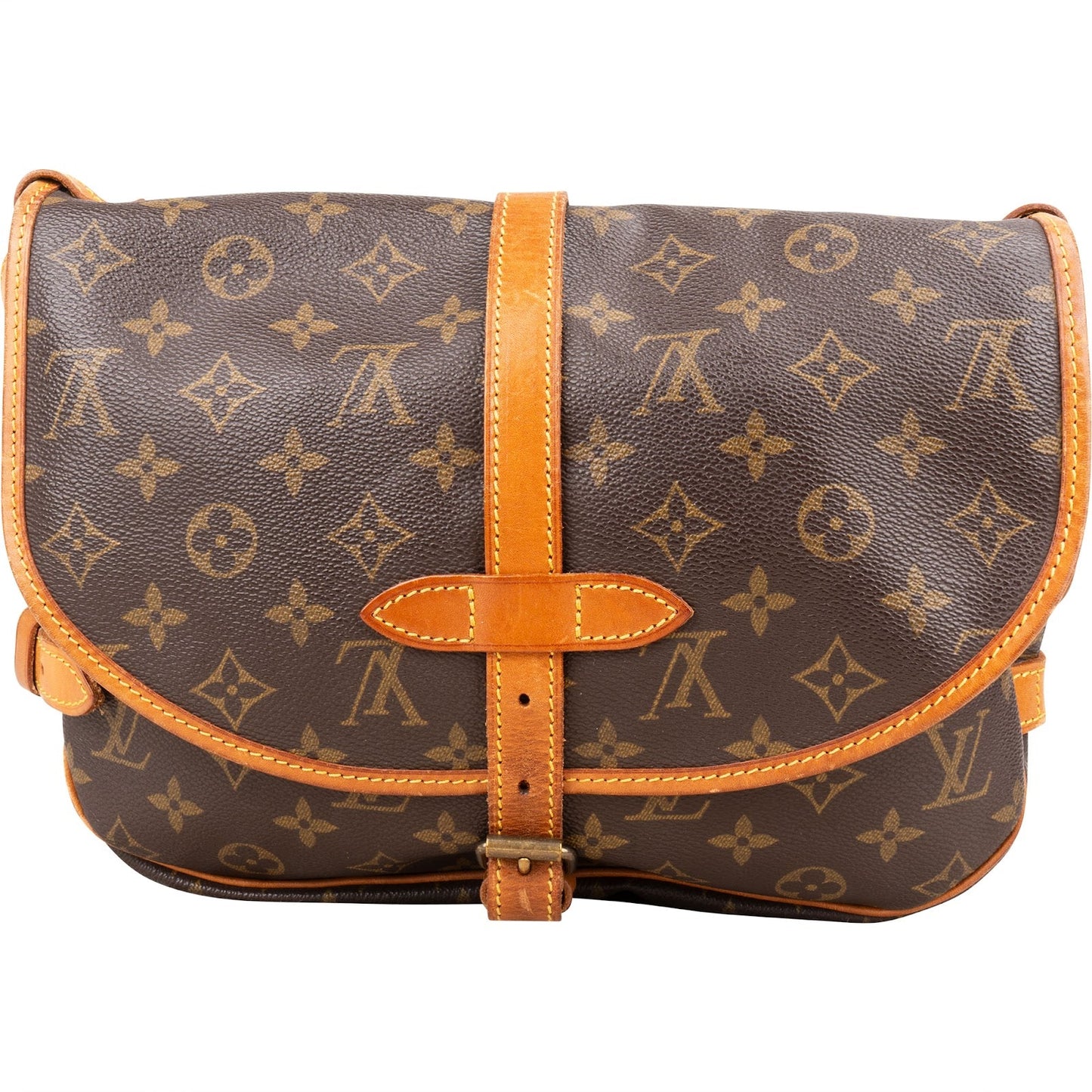 Louis Vuitton Monogram Canvas Saumur 30 Crossbody Bag