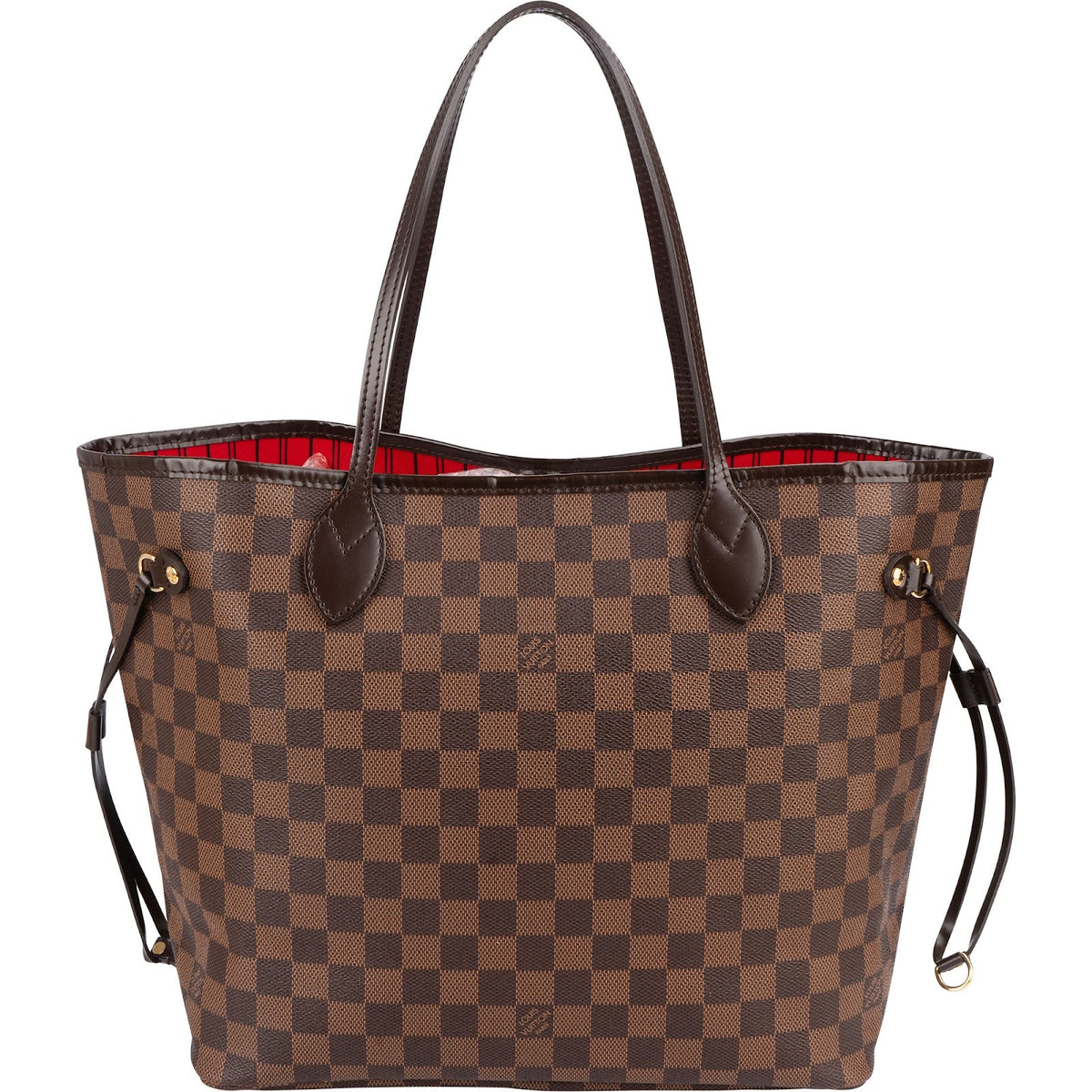 Louis Vuitton Neverfull MM aus Damier Ebene Canvas – Ansicht 4