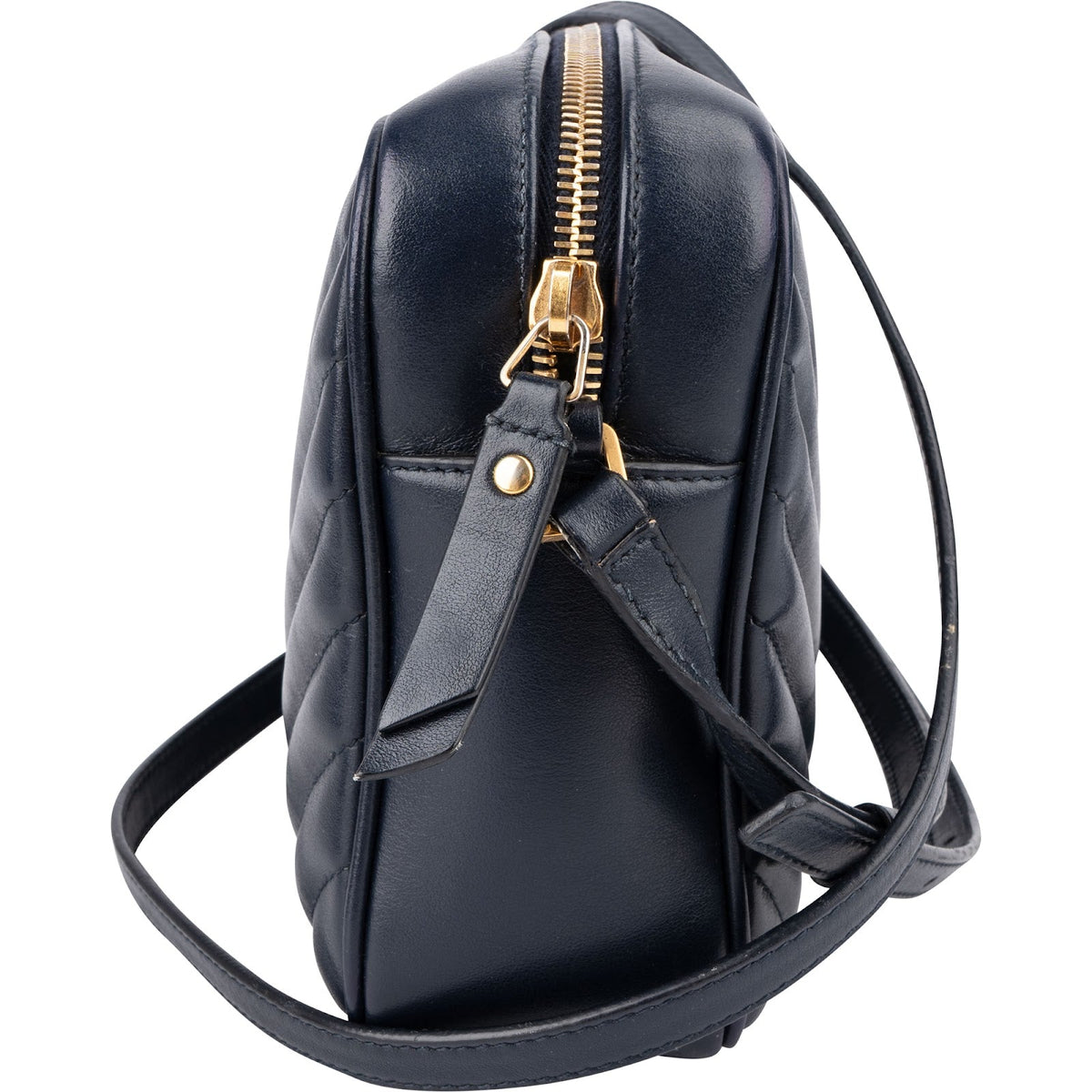 Yves Saint Laurent Quilted Leather Lou Camera Crossbody Bag
