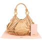 Miu Miu Hobo aus beigem Vitello-Lux-Leder – Ansicht 2