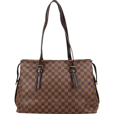 Louis Vuitton Monogram Damier Ebene Canvas Chelsea Shoulder Bag