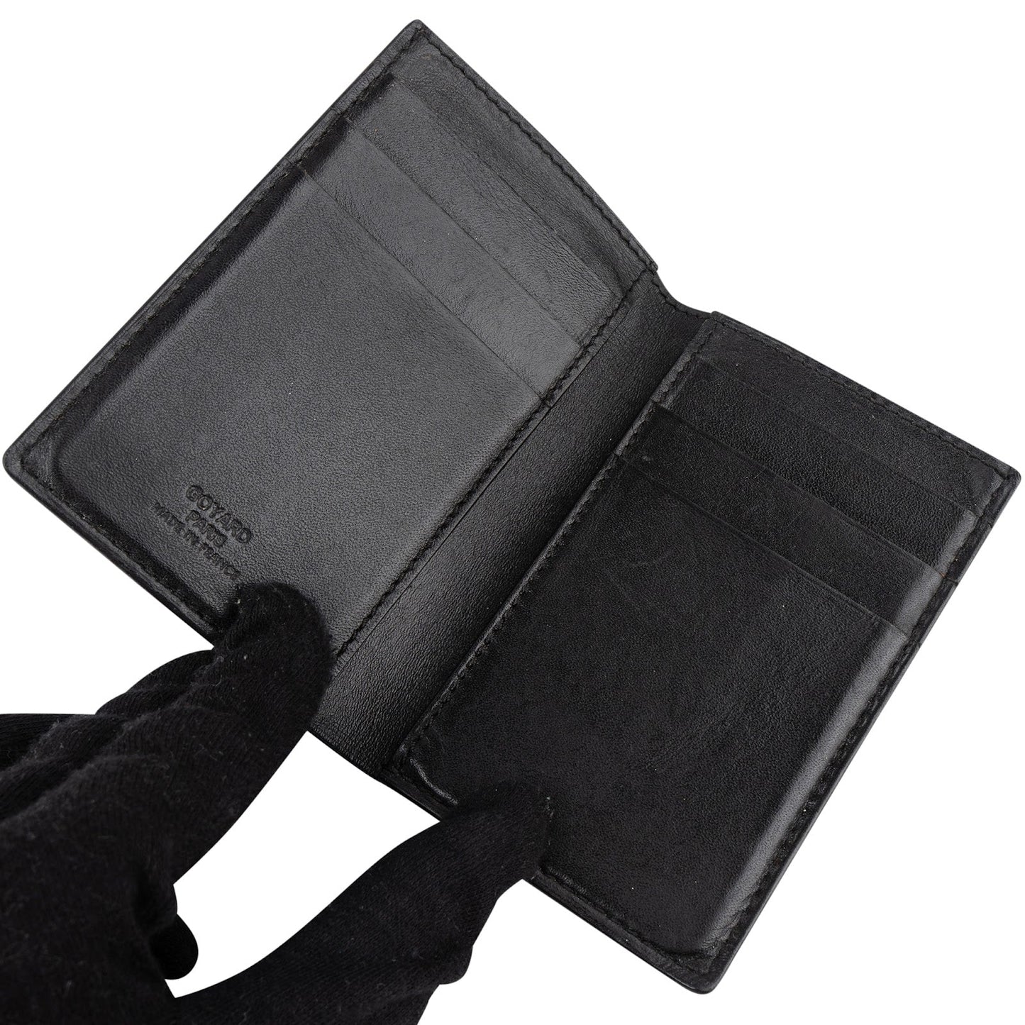 Goyard Monogram Goyardine Cardholder Wallet