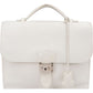 Hermès New White Togo Leather Sac à Dépêches Small 27 Business Handbag