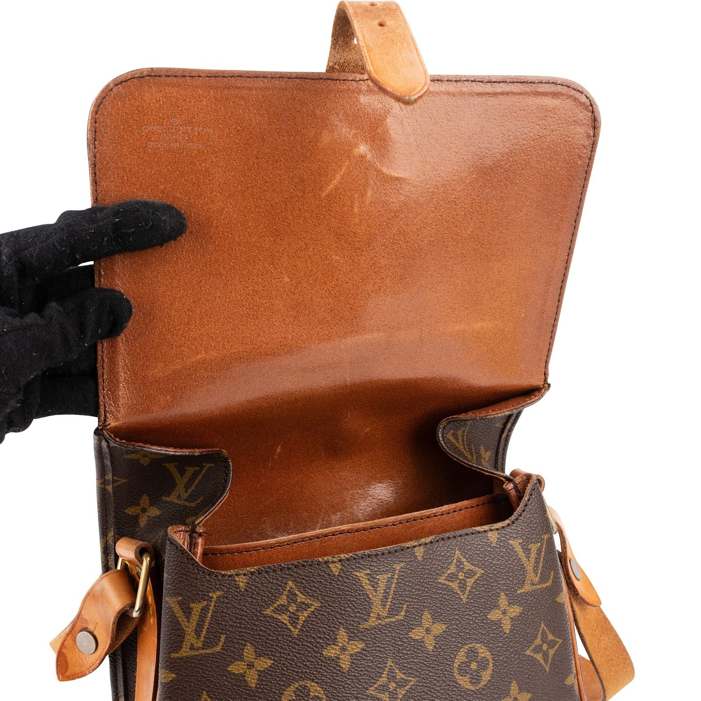 Louis Vuitton Monogram Canvas Cartouchiere MM Crossbody Bag