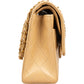 Chanel Quilted Lambskin 24K Gold Medium Double Flap Shoulder Bag