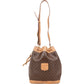Celine Macadam Drawstring Bucket Shoulder Bag