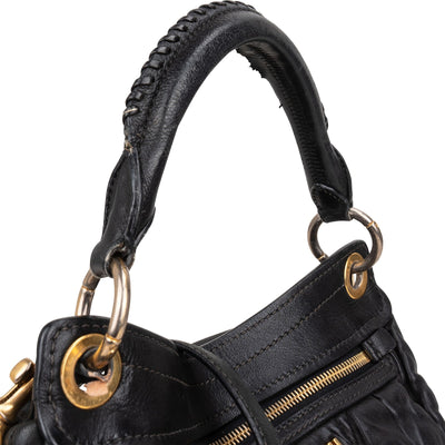 Miu Miu Matelassé Nappa Leather Handbag