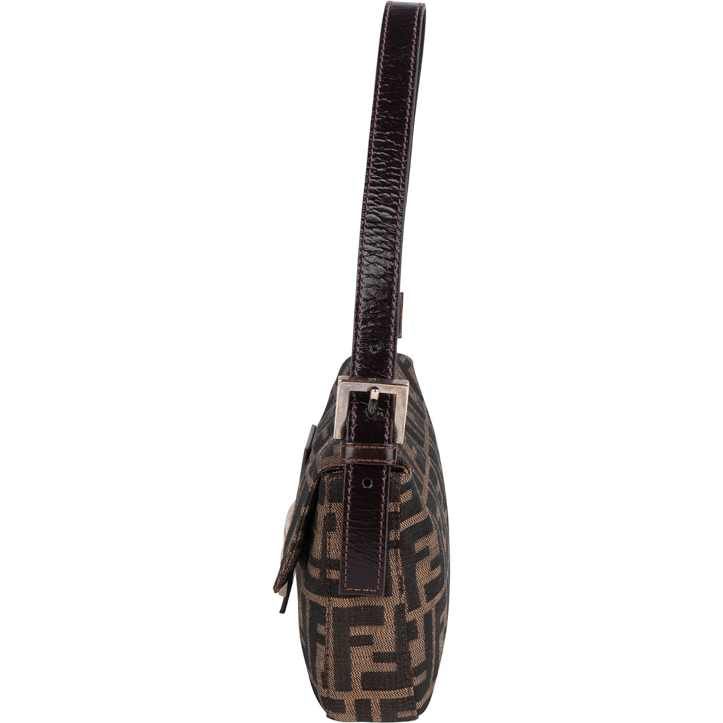 Fendi Monogram FF Baguette Shoulder Bag