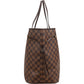Louis Vuitton Monogram Damier Ebene Canvas Neverfull GM Shoulder Bag