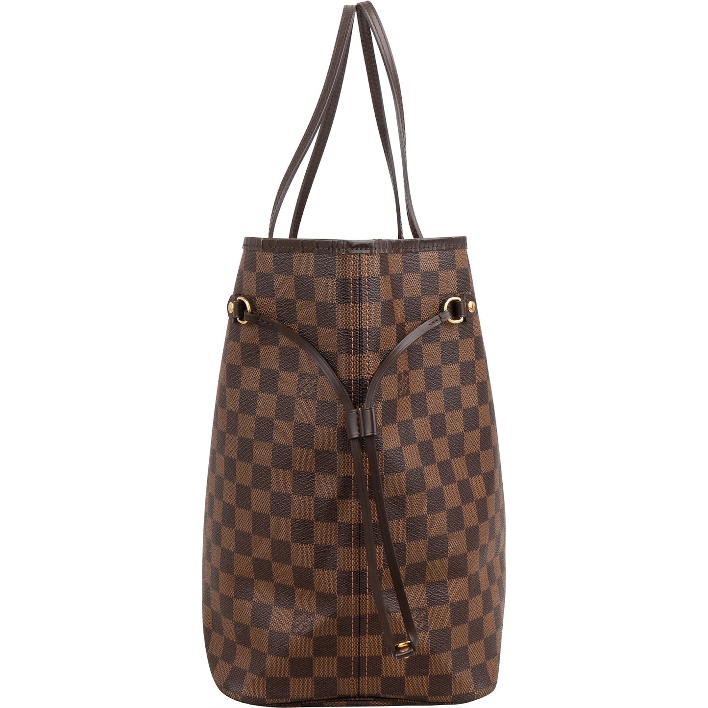 Louis Vuitton Monogram Damier Ebene Canvas Neverfull GM Shoulder Bag
