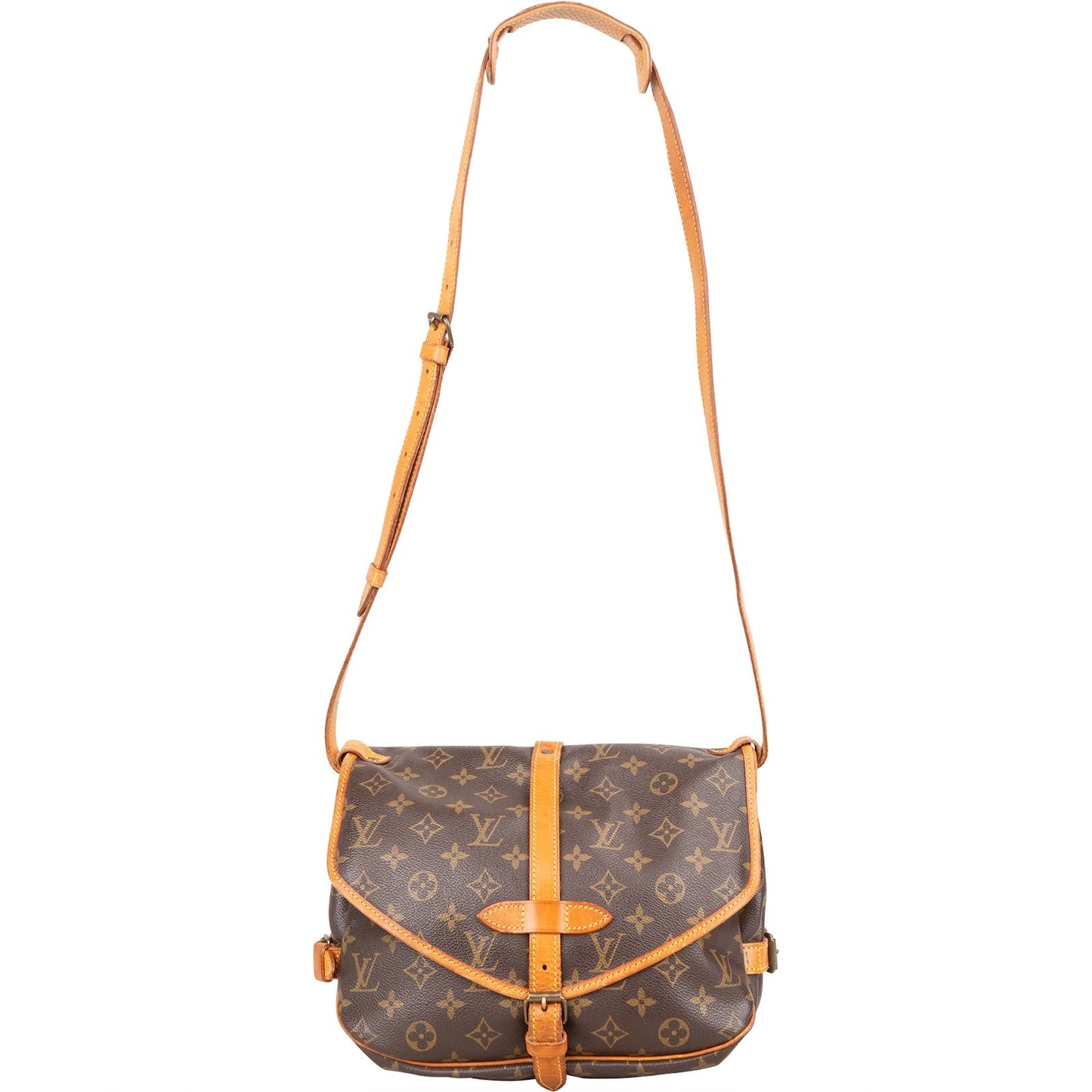 Louis Vuitton Monogram Canvas Saumur 30 Crossbody Bag