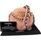 Chanel 19 Quilted Lambskin Round Crossbody Bag
