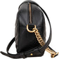 Gucci Chevron Leather GG Marmont Camera Crossbody Bag