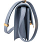 Celine Blue Grained Calfskin Classic Box Small Crossbody Bag