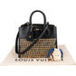 Louis Vuitton City Steamer PM mit Nieten aus schwarzem Leder – Ansicht 2