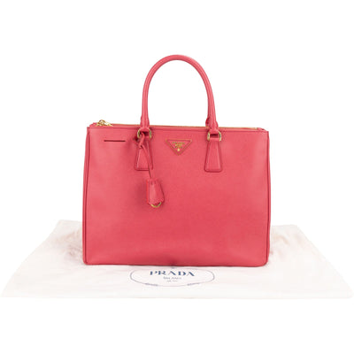 Prada Saffiano Leather Large Galleria Handbag