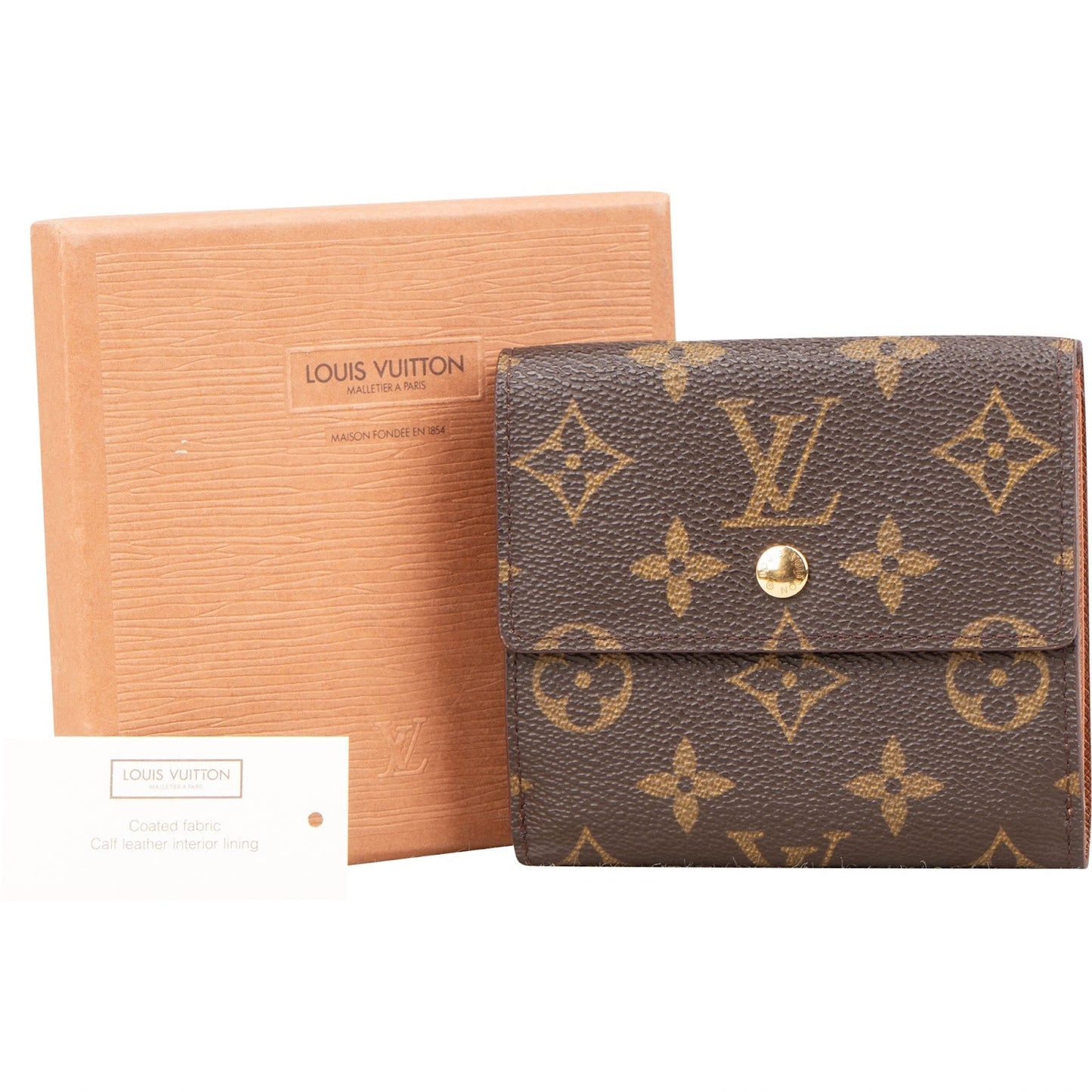 Louis Vuitton Monogram Canvas Elise Wallet