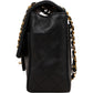 Chanel Quilted Lambskin 24K Gold Single Flap Shoulder Bag