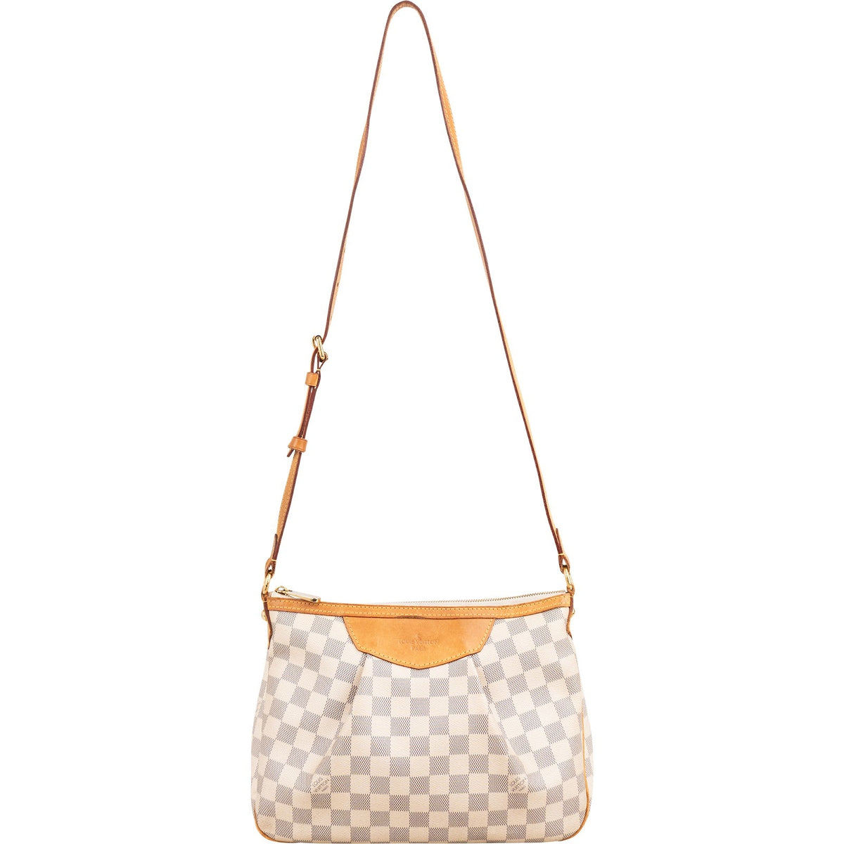 Louis Vuitton Monogram Damier Azur Canvas Siracusa PM Crossbody Bag