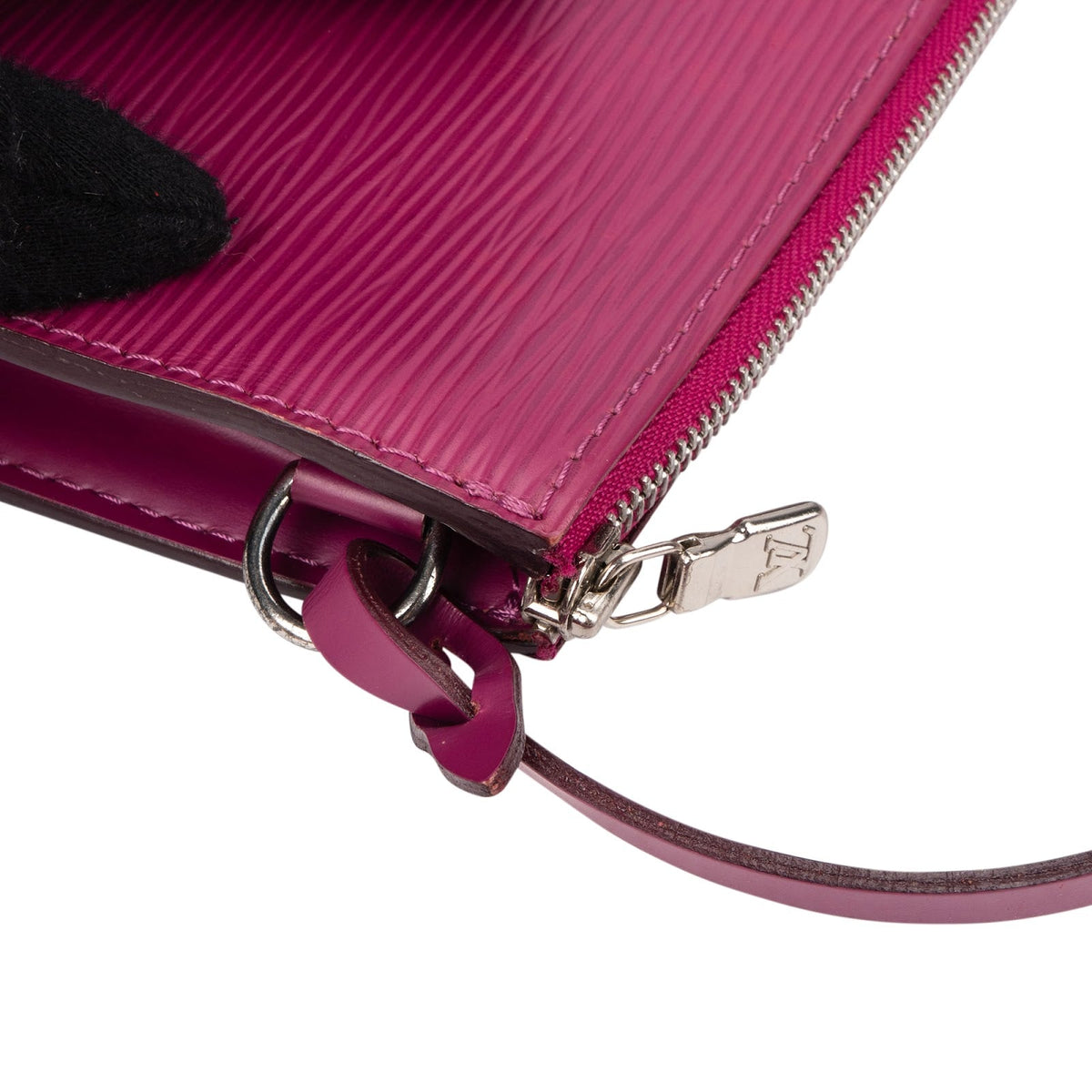 Louis Vuitton Pochette Accessoires aus fuchsiafarbenem Epi-Leder – Ansicht 8