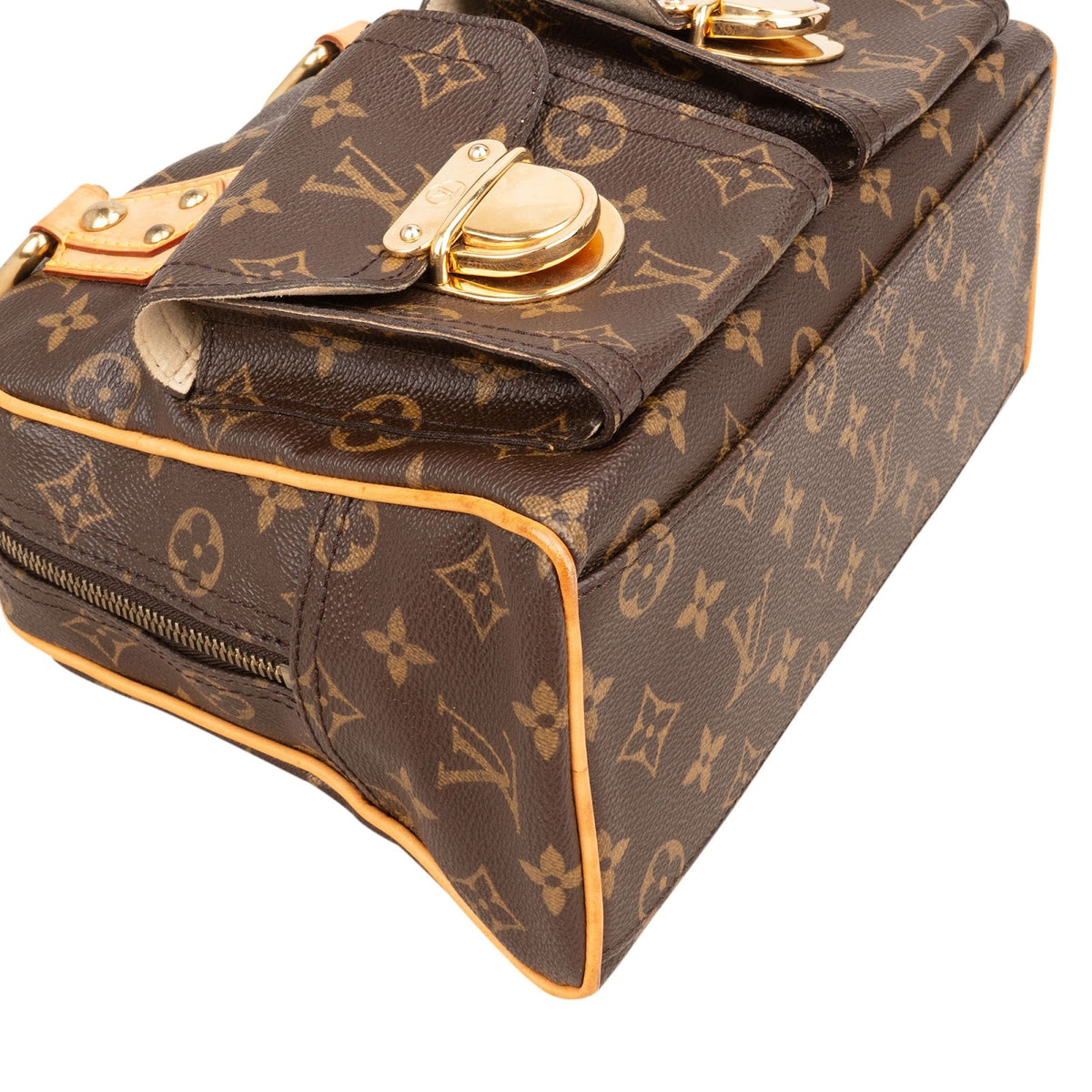 Louis Vuitton Monogram Canvas Manhattan PM Handbag