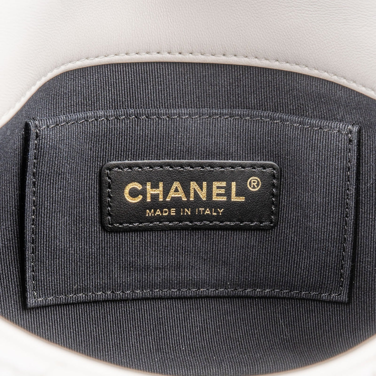 Chanel Quilted Lambskin Bicolor Candy Chain Crossbody Bag