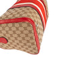 Gucci Monogram GG Canvas Vintage Web Boston Handbag