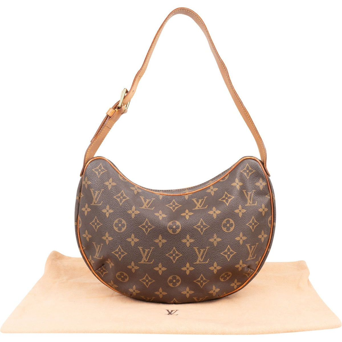Louis Vuitton Monogram Canvas Croissant MM Shoulder Bag