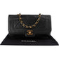 Chanel Quilted Lambskin 24K Gold Single Flap Crossbody Bag