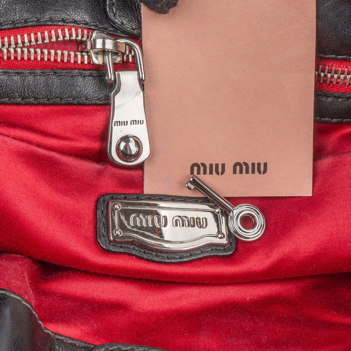 Miu Miu Matelassé Leather Hobo Shoulder Bag