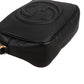 Gucci Pebbled Leather GG Soho Disco Camera Crossbody Bag