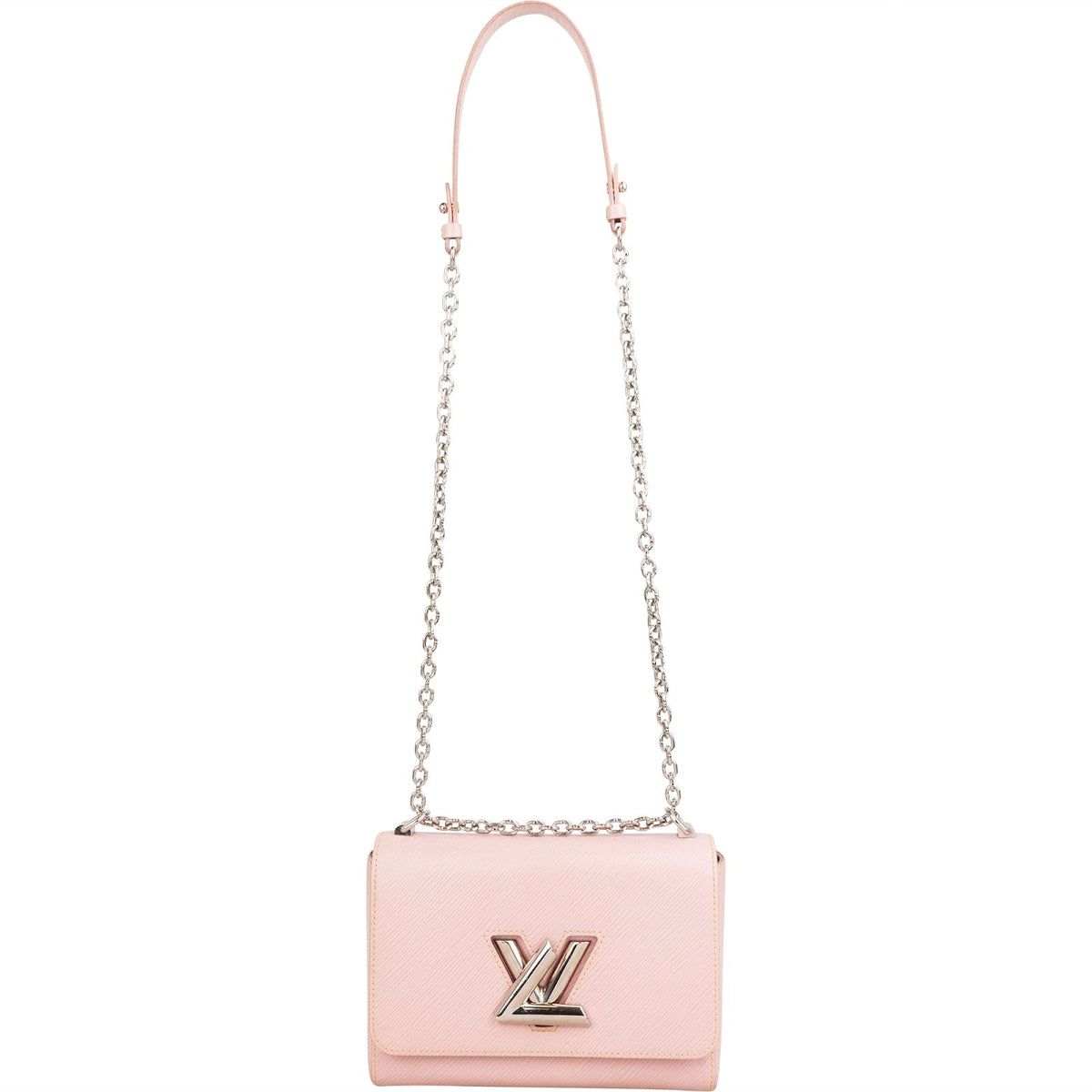 Louis Vuitton Pink Epi Leather Twist MM Crossbody Bag