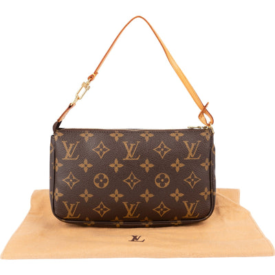 Louis Vuitton Monogram Canvas Pochette Accessoires Handbag