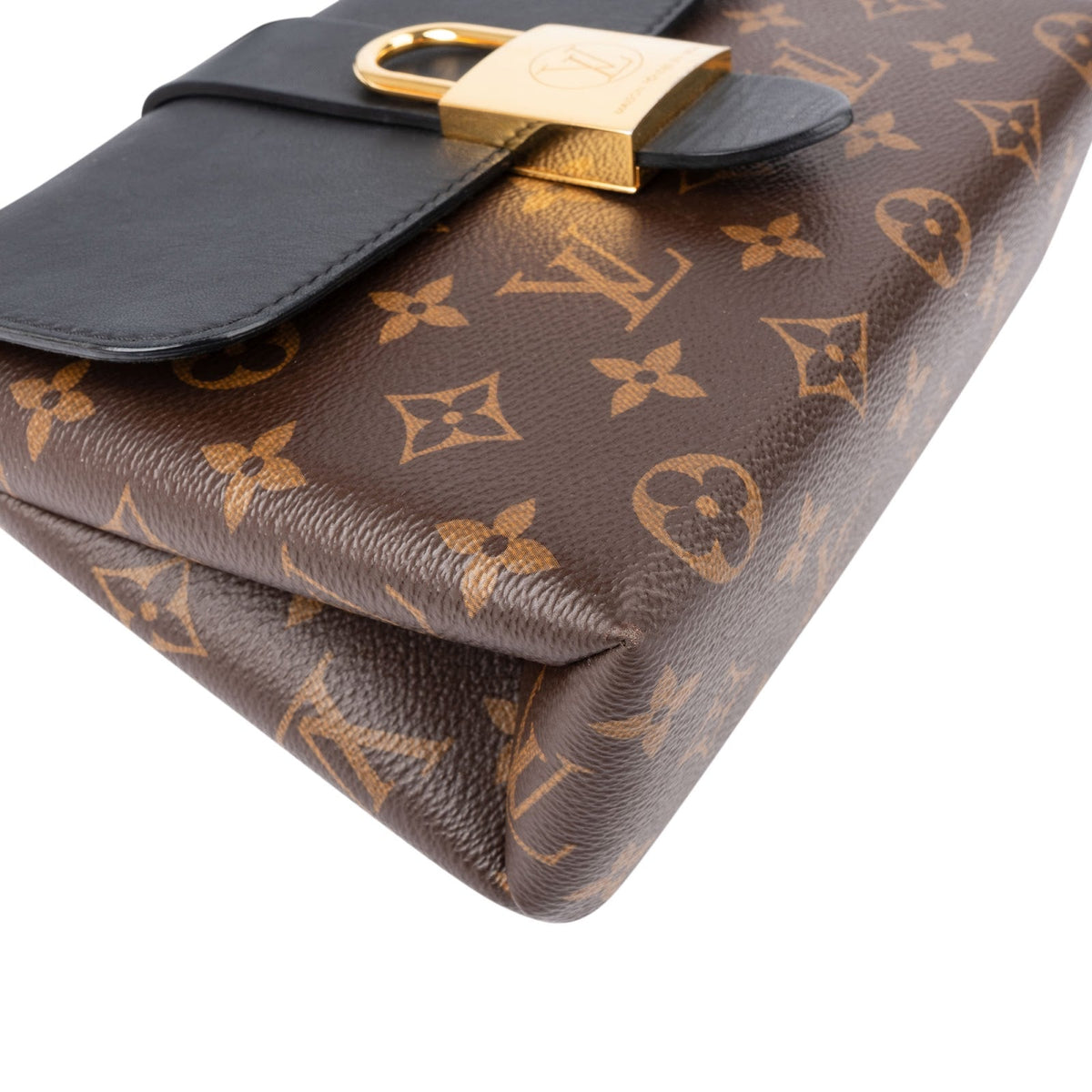 Louis Vuitton Monogram Canvas Leather Locky BB Handbag