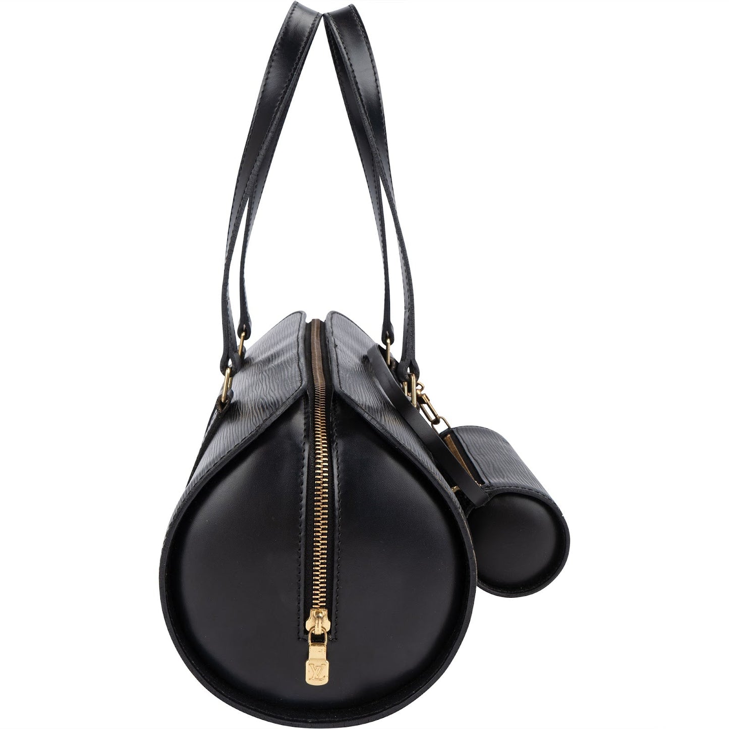 Louis Vuitton Noir Epi Leather Soufflot Set Handbag