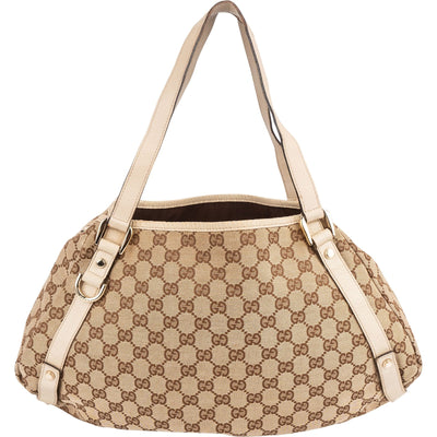 Gucci Monogram GG Abbey Hobo Shoulder Bag