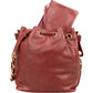 Chanel Caviar Leather CC Drawstring Bucket Crossbody Bag