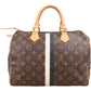 Louis Vuitton ID Monogram Canvas Speedy 30 Handbag