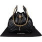 Chanel 25 Quilted Lambskin Drawstring Bucket Shoulder Bag Medium
