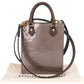 Louis Vuitton Monogram Vernis Petit Sac Plat Handbag