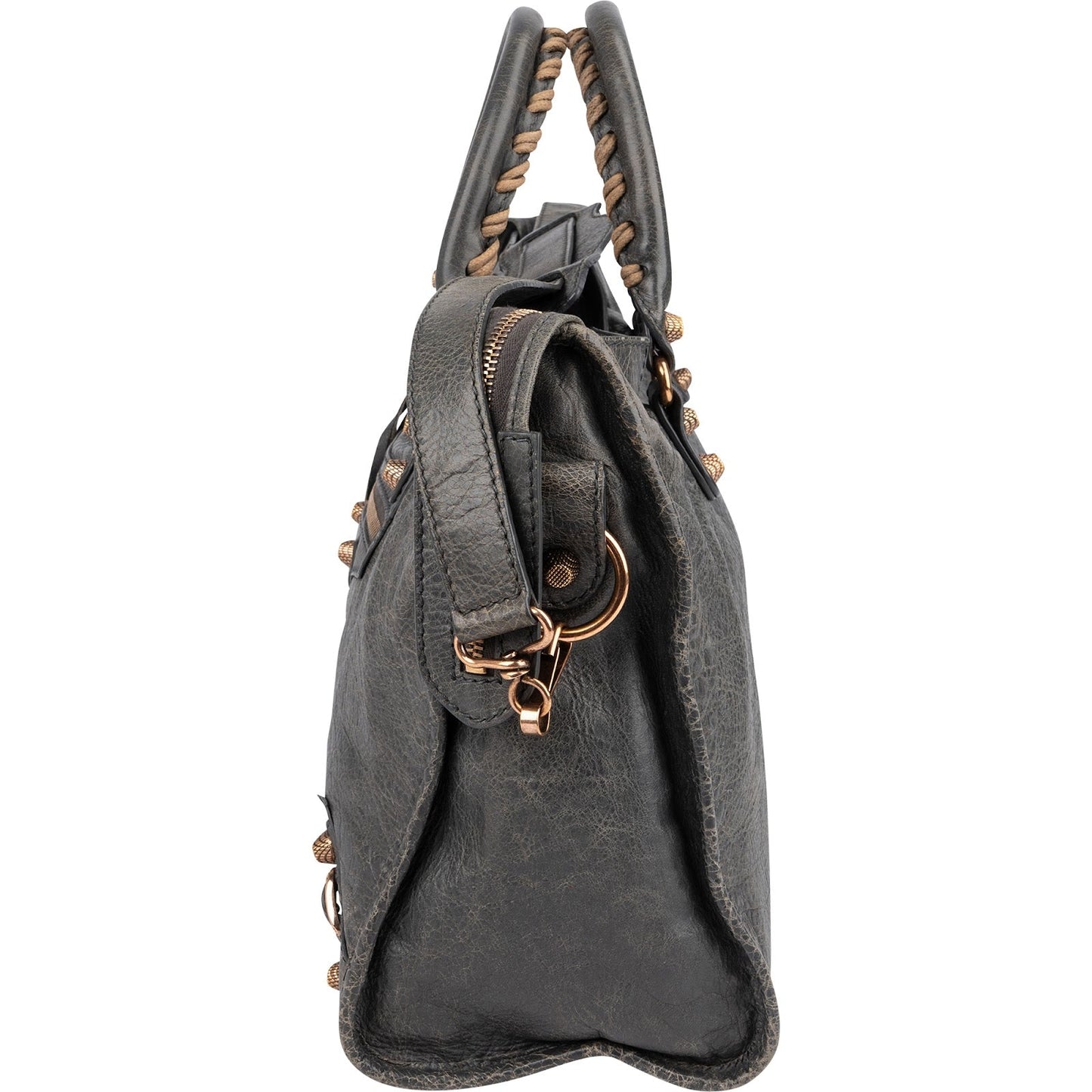 Balenciaga Grey Leather Classic City Bag Handbag