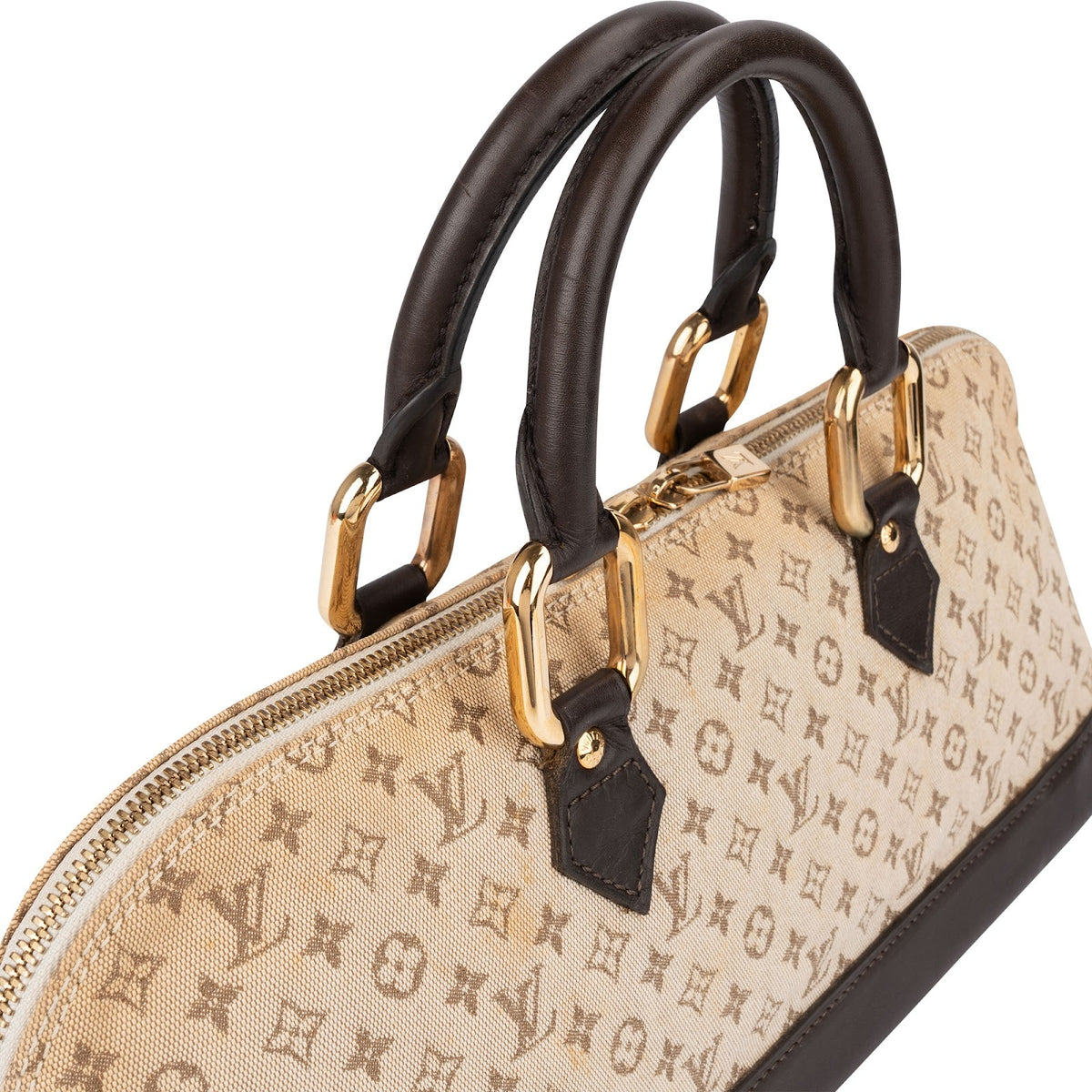 Louis Vuitton Monogram Mini Lin Alma Long East West Handbag