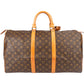 Louis Vuitton Monogram Canvas Keepall 50 Travel Bag