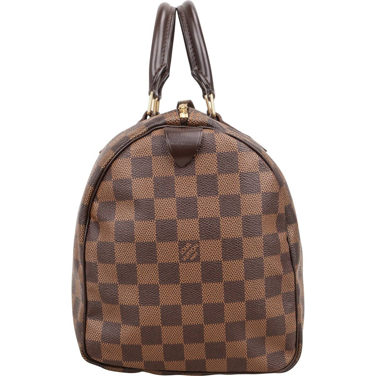 Louis Vuitton Monogram Damier Ebene Speedy 30 Handbag