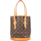 Louis Vuitton Monogram Canvas Bucket PM Shoulder Bag